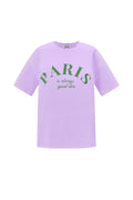 Cotton Women's T-shirt Casual Letters