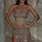 European And American-style Sexy Tube Top Set