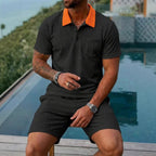 Mens Fashionable Short Sleeve Set