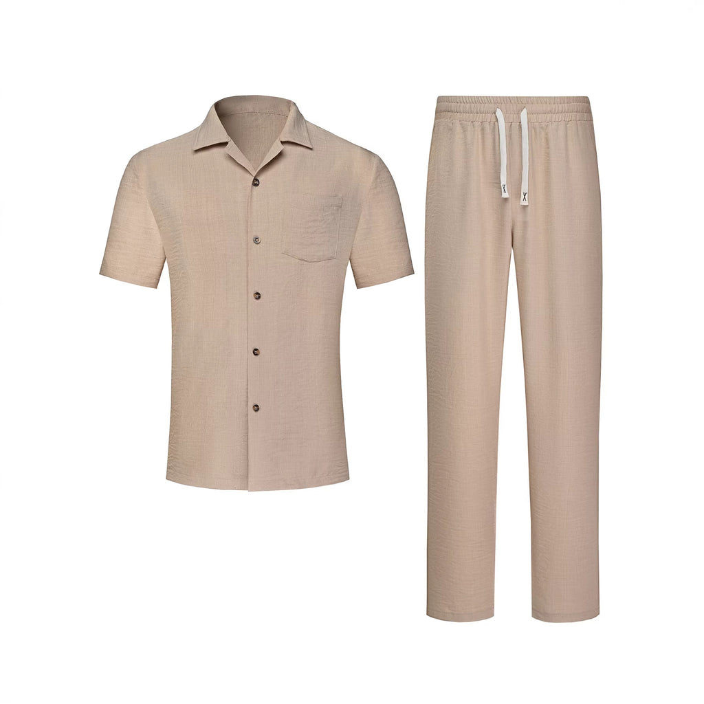 Casual Shirt and Pants Set