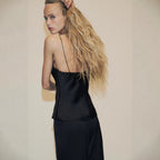 Womens Cami Top With Padded Cups And Thin Straps