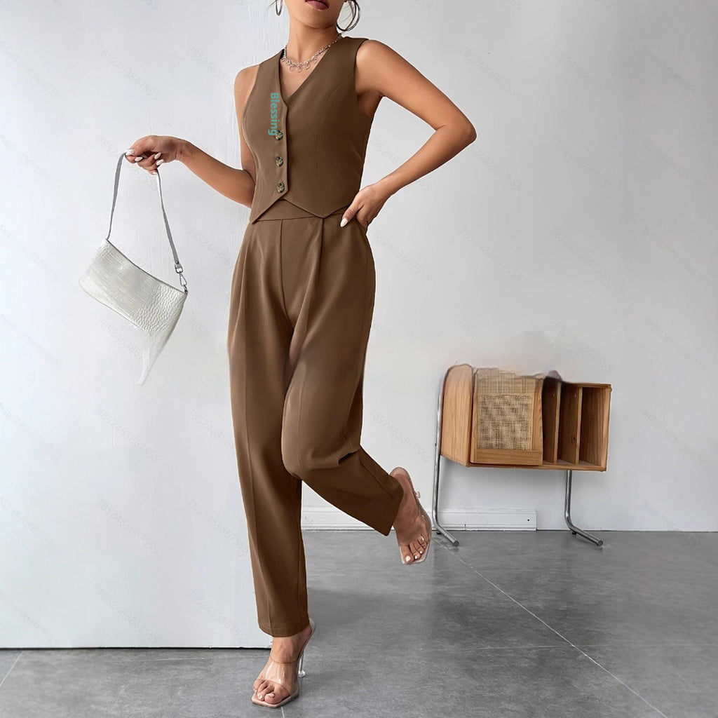 Slim Fit Jumpsuit