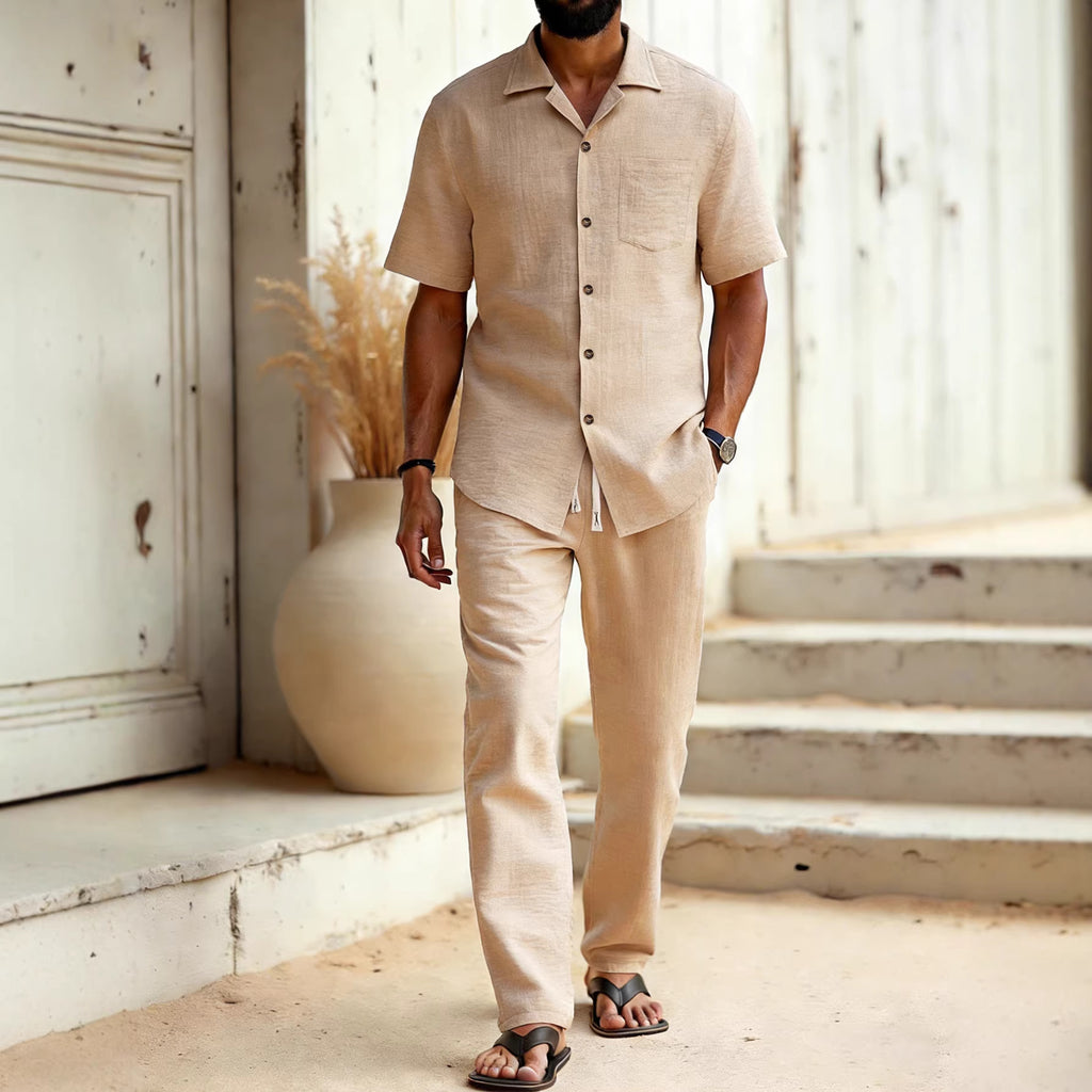 Casual Shirt and Pants Set