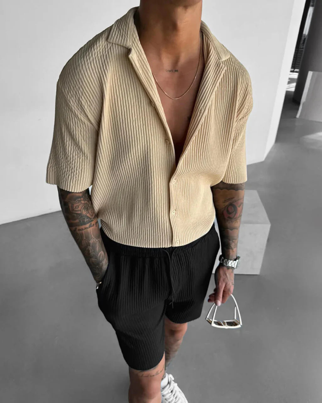 Short-Sleeve Casual Shirt