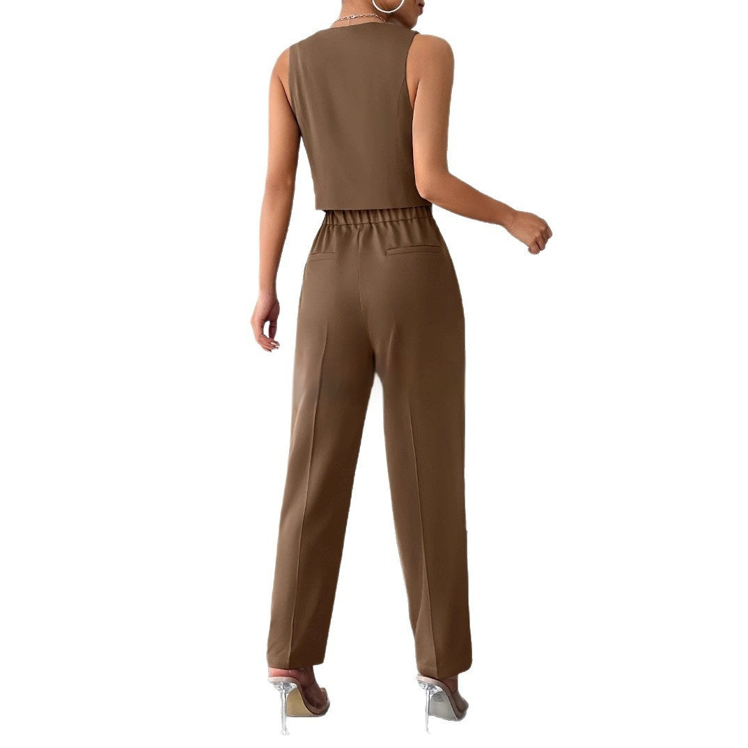 Slim Fit Jumpsuit