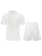 Casual Shirt and Shorts Set