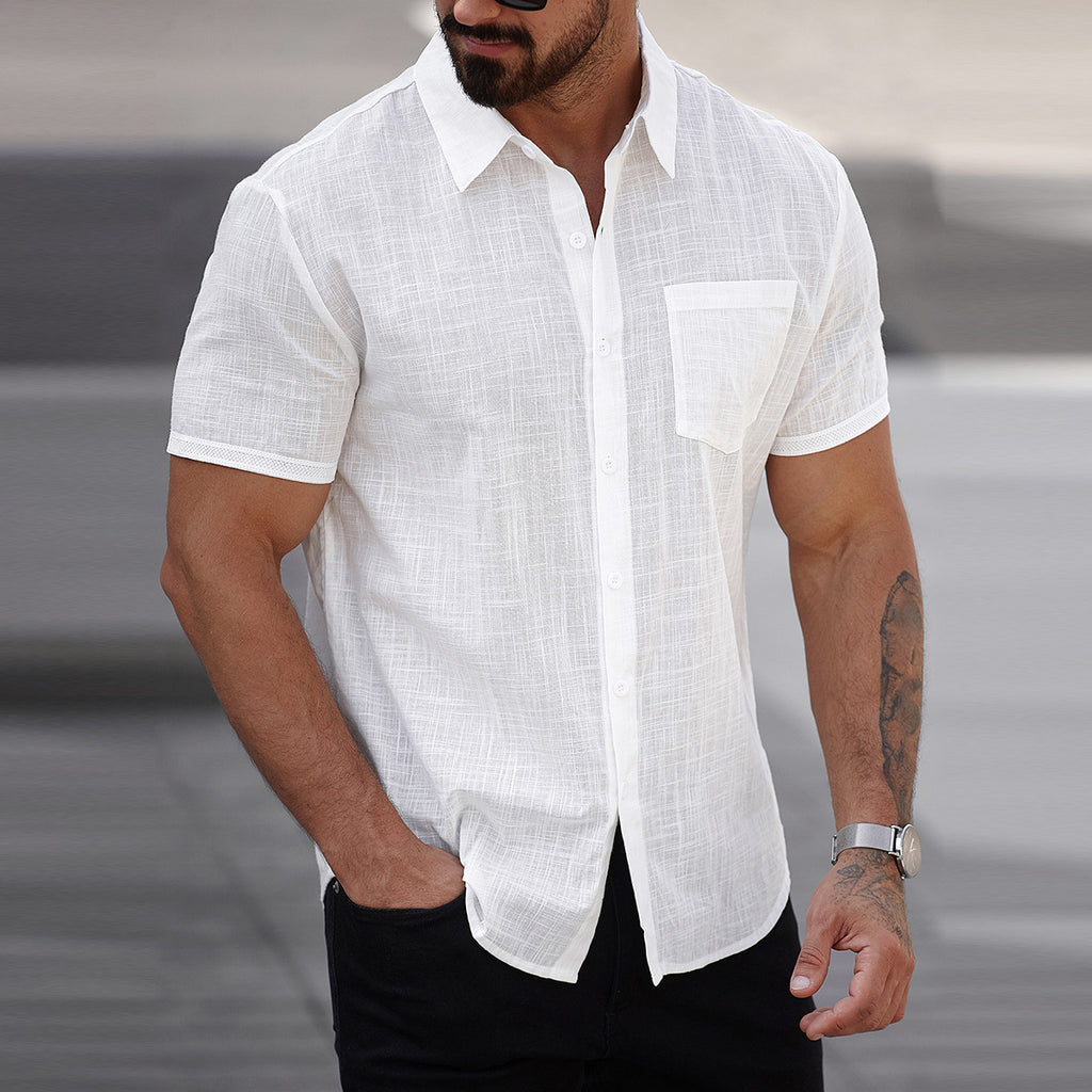 Short sleeve Cotton Shirt