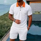 Mens Fashionable Short Sleeve Set