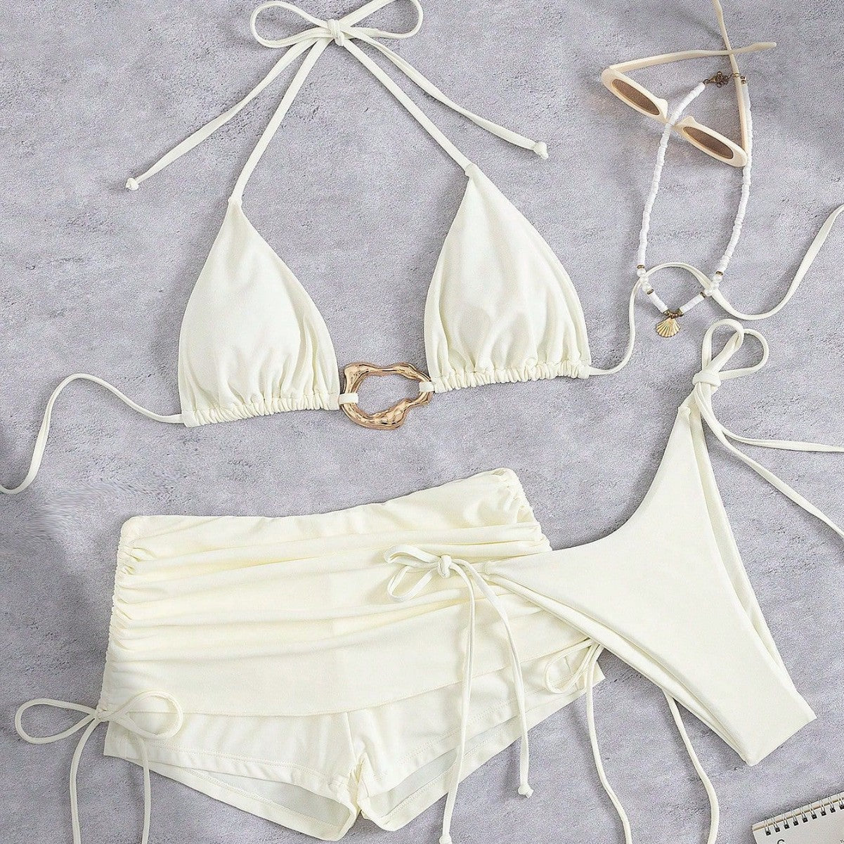 Three-Piece Bikini Set