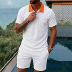 Mens Fashionable Short Sleeve Set